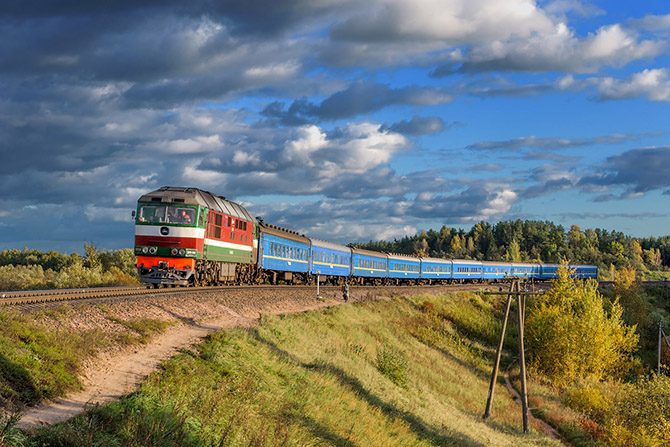 Лучшие железнодорожные фото, которые так и манят в путь железные дороги,поезда,транспорт