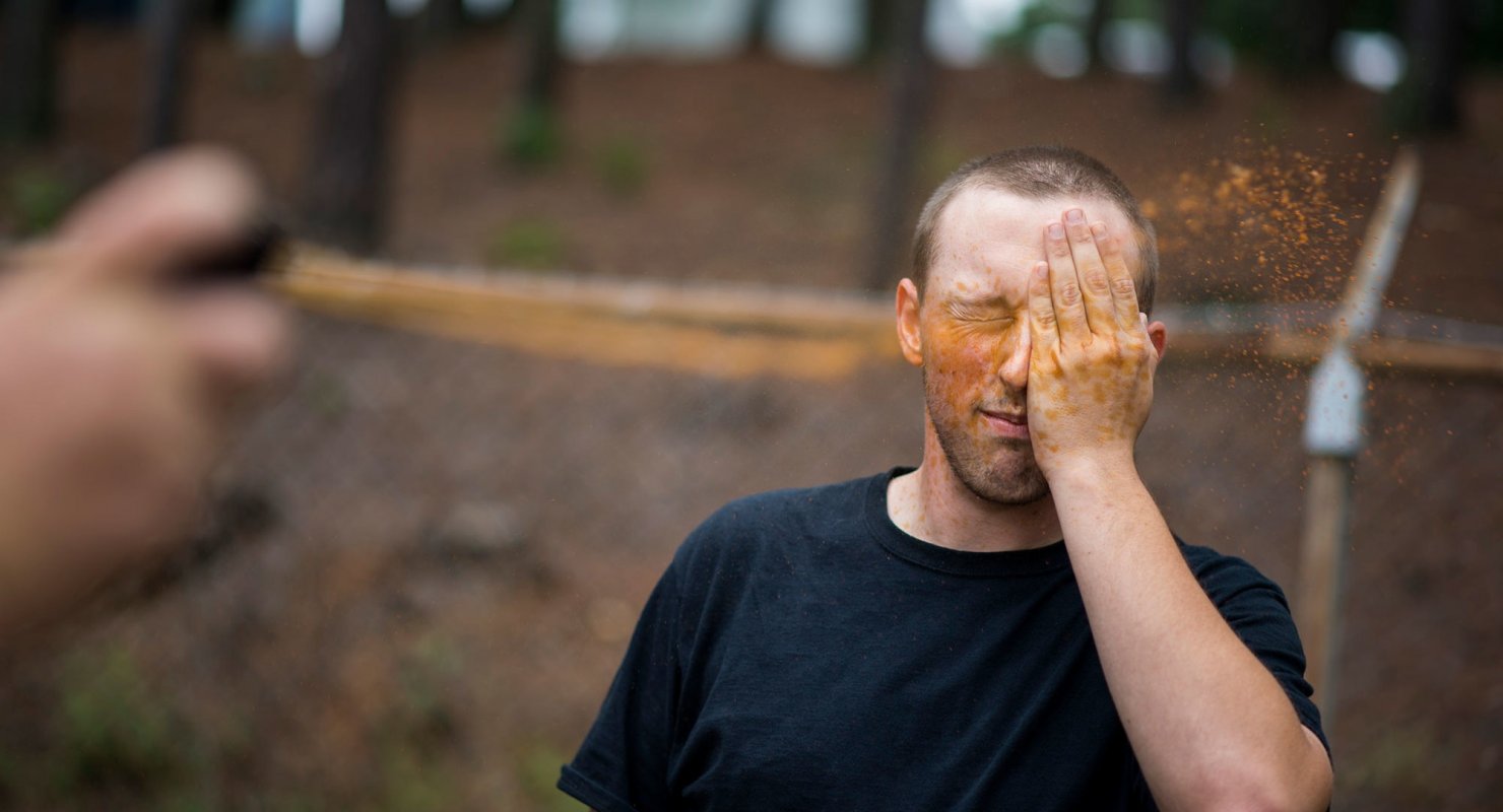 Законно ли применение перцового баллончика в дорожных условиях