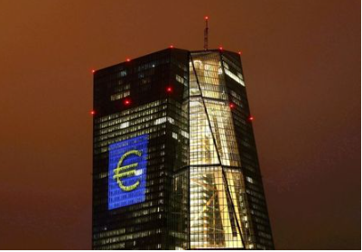 FILE PHOTO: The headquarters of the European Central Bank (ECB) in Frankfurt, Germany, March 12, 2016. REUTERS/Kai Pfaffenbach/File Photo