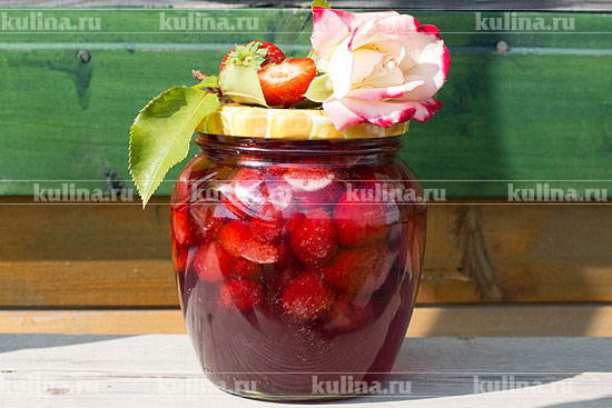 Варенье из клубники пятиминутка - рецепт с фото Варенье из клубники пятиминутка