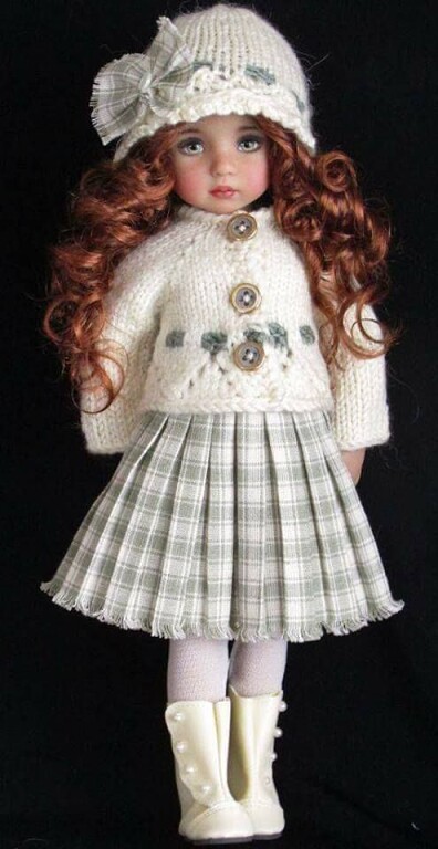 Кукольная мода, которую создали рукодельницы. handmake,вязание,куклы и игрушки,поделки своими руками