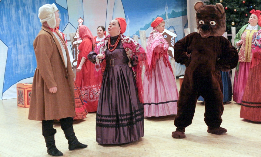 Сеня Малина и русский народный рэп: в Северном хоре начались новогодние представления по сказкам Писахова