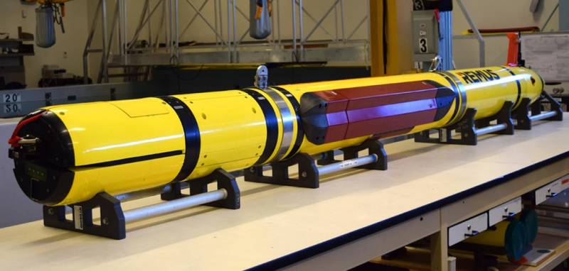 Подводные необитаемые аппараты REMUS 600 на Украине оружие