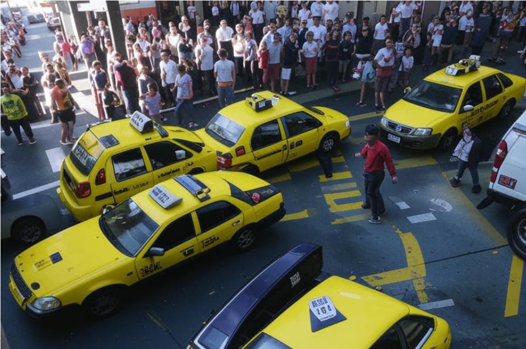 Межэтническая группа держала в страхе таксистов в аэропорту Владивостока