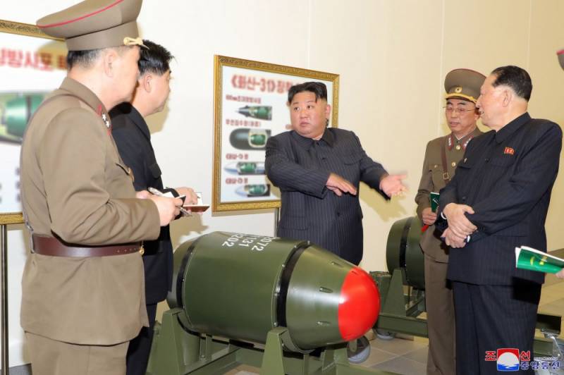 Северокорейский унифицированный ядерный боезаряд «Хвасан-31» оружие