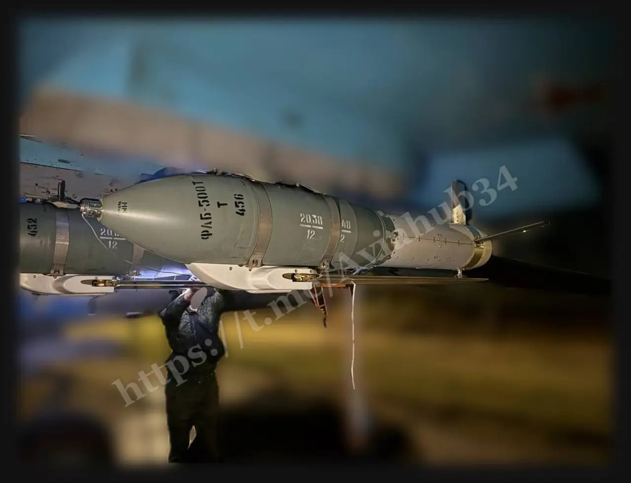 Авиабомбы с модулями УМПК-ПД и УМПБ-5Р