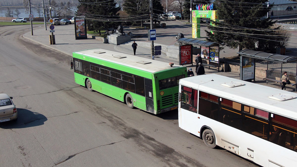 Время автобус красноярского