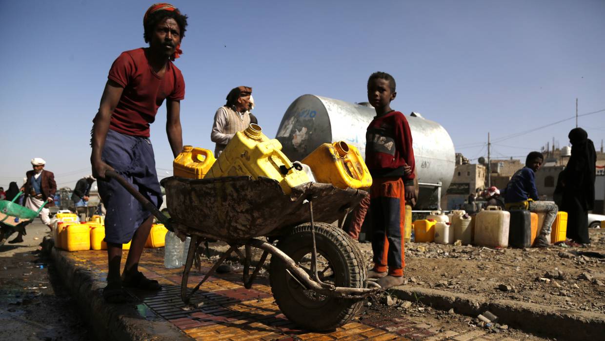 Йемен не сможет побороть острую нехватку питьевой воды до завершения гражданской войны
