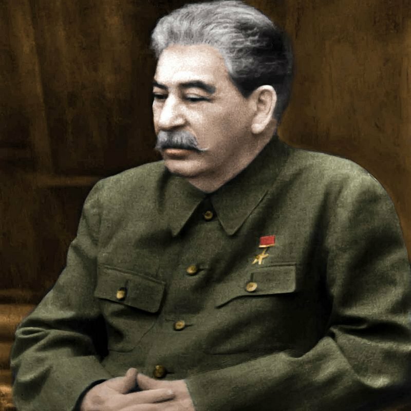 Фото открытых источников. Сталин расстроился...