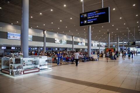 В Анапе завершается первый этап капитального ремонта международного терминала