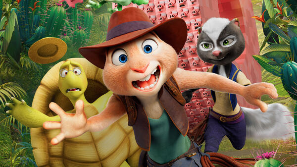 Вышли трейлер и постер мультфильма «Кролецып и сурок времени»