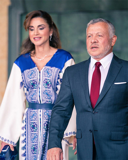 Король Абдалла и королева Рания на праздновании 74-го Дня независимости Иордании Монархи,Новости монархов