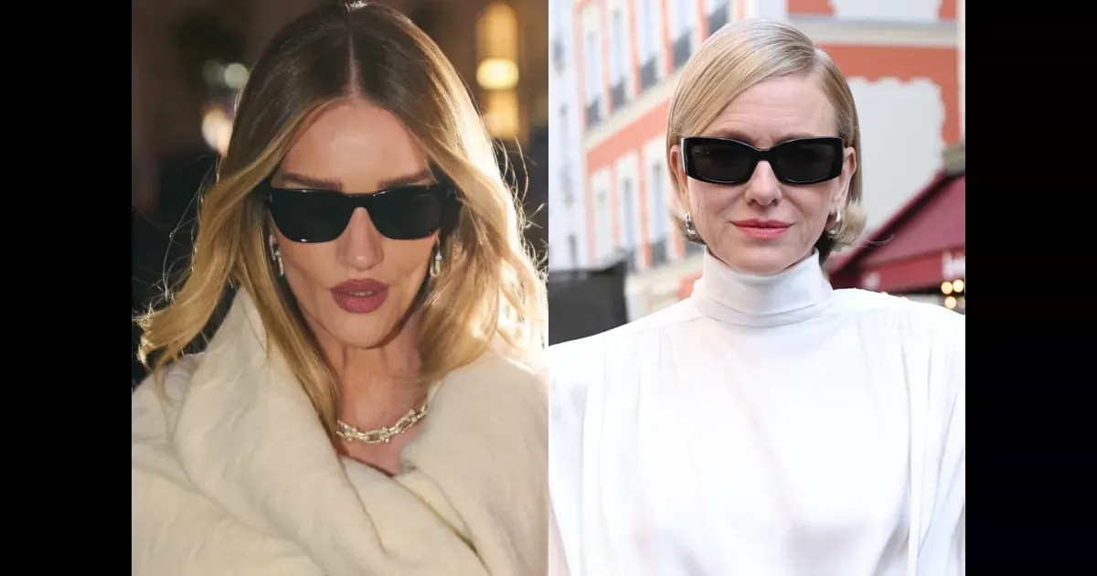 Рози Хантингтон-Уайтли, Наоми Уоттс, Диана Крюгер и трансгендерная* дочь Илона Маска посетили модные показы в Париже