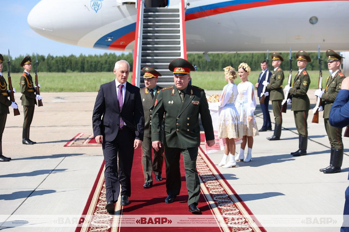 Вслед за Путиным в Минск прибыл новый министр обороны России Белоусов
