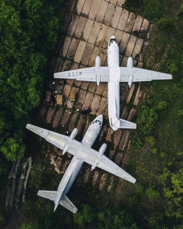 Заброшенные места, где давно не было человека