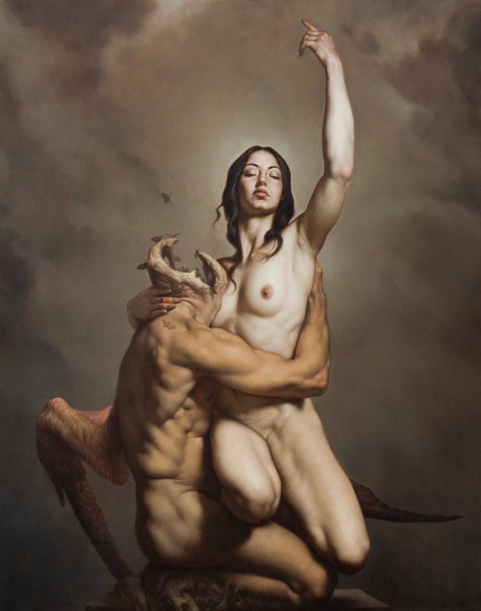 Словно из прошлых веков: картины Roberto Ferri 