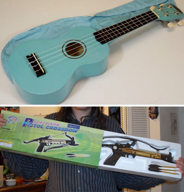 I Ordered A Powder Blue Ukulele For A 3-Year-Old For Christmas. I Don