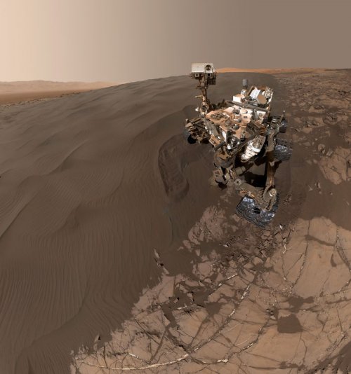 Лучшие кадры за 7 лет, сделанные космическим аппаратом НАСА Curiosity