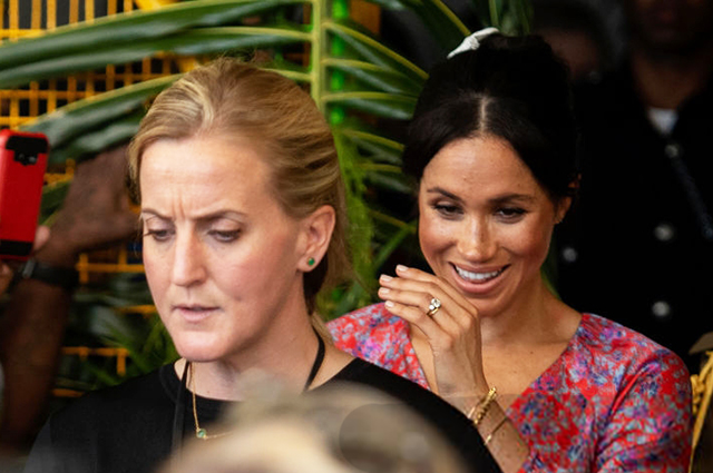 В сети обсуждают телохранителя Меган Маркл — и это женщина