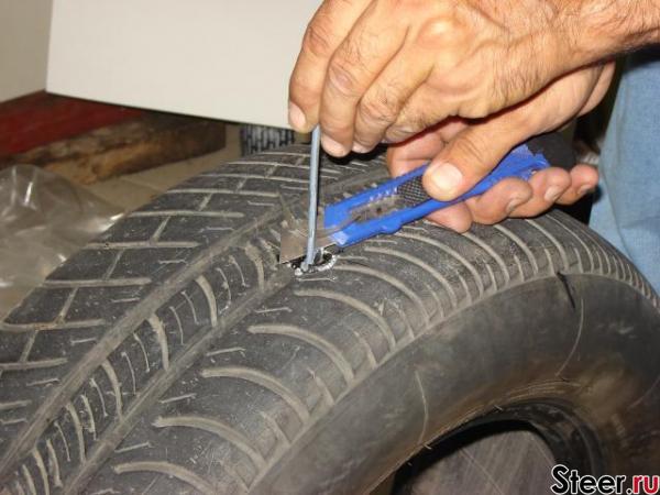 Почему нельзя ремонтировать шины жгутами