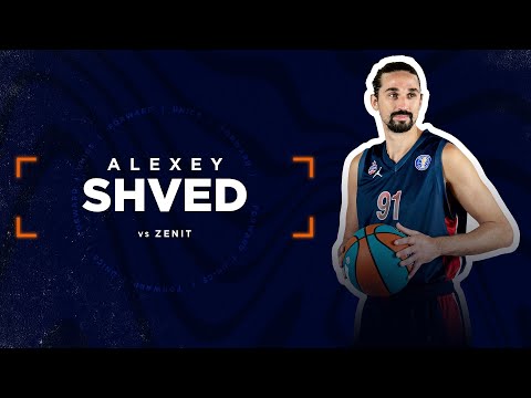 Алексей Швед набрал 25 очков, 10 подборов и 8 передач в победном матче против «Зенита»