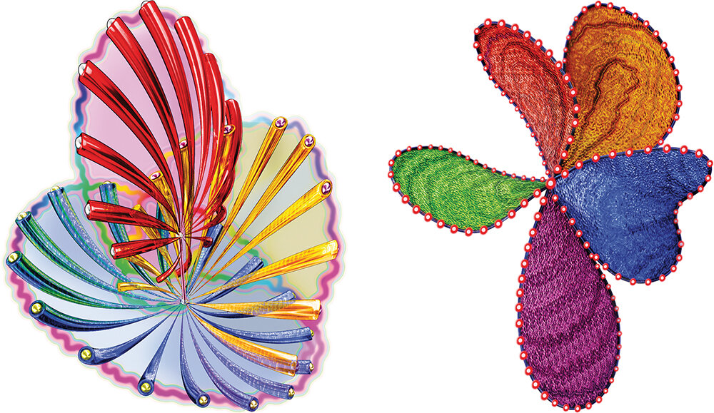 Хроногеометрическое взаимоположение рифов по поводу выделенного явления.