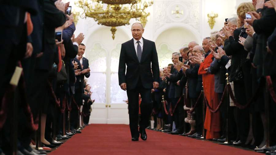 В Большом Кремлевском дворце идет подготовка к инаугурации президента