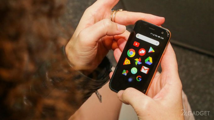 Palm — смартфон размером с кредитку на полноценной ОС Android мобильные телефоны