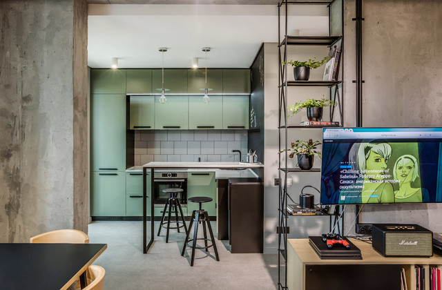 Кухни с зелеными фасадами — 20 идей идеи для дома,интерьер и дизайн