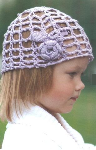 Вязание шапочки для девочки