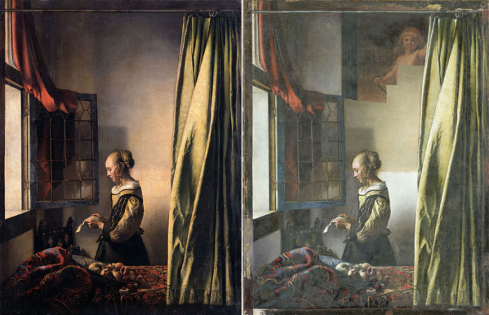 Тайны, скрытые под слоем краски известных картин﻿ 