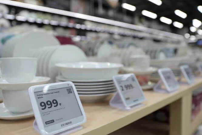 «Цифровые технологии ритейла» запустили  электронные ценники в гипермаркете мебели и товаров для дома Hoff