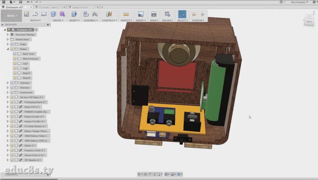 Цифровое радио в ретро стиле на Arduino бытовая техника,видео,гаджеты,электроника