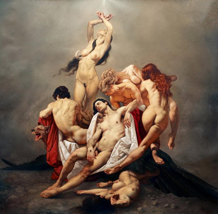 Словно из прошлых веков: картины Roberto Ferri 