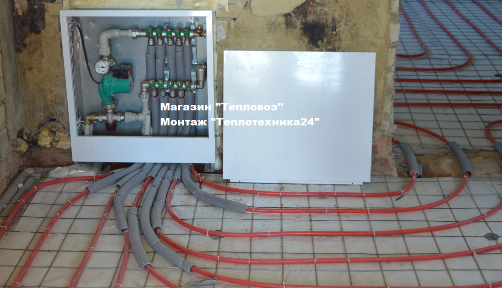Конструкция системы Теплый пол