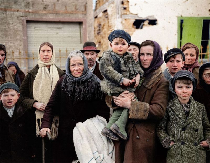 Во времена Второй мировой войны беженцы бежали из Европы в Сирию, Египет и Палестину