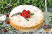 Фото к рецепту: Шарлотка с малиной