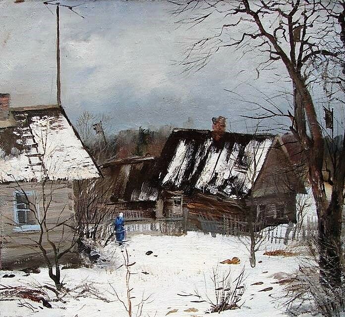 «Валеркина усадьба», холст, масло
