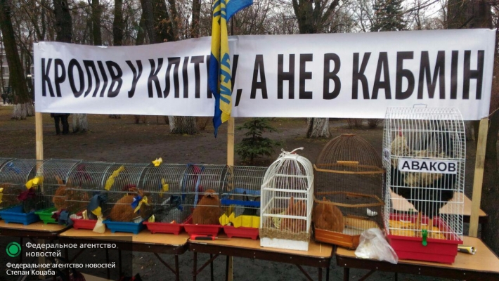 Националисты захватили центр Киева и поставили виселицы 