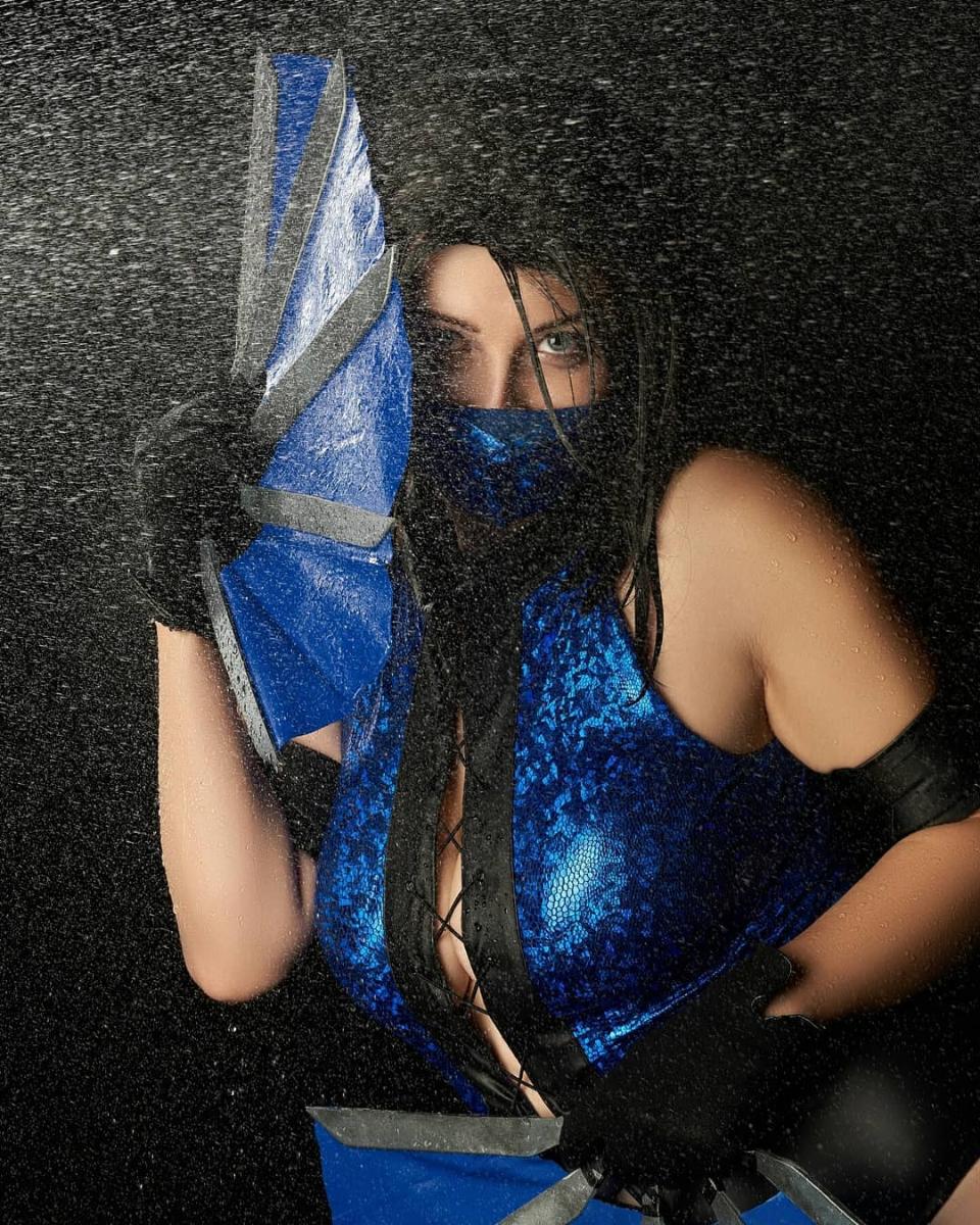 Mortal Kombat: Красивый Косплей на Китану в исполнении Натальи Новы Mortal Kombat: Красивый Косплей на Китану в исполнении Натальи Новы Игры,косплей