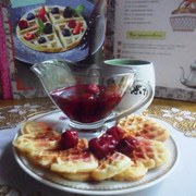 Вафли творожные