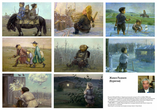 Народы России в изобразительном искусстве