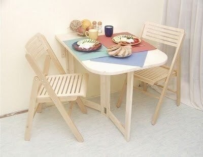 Как сделать складной маленький столик для маленькой кухни для дома и дачи,мастер-класс,мебель