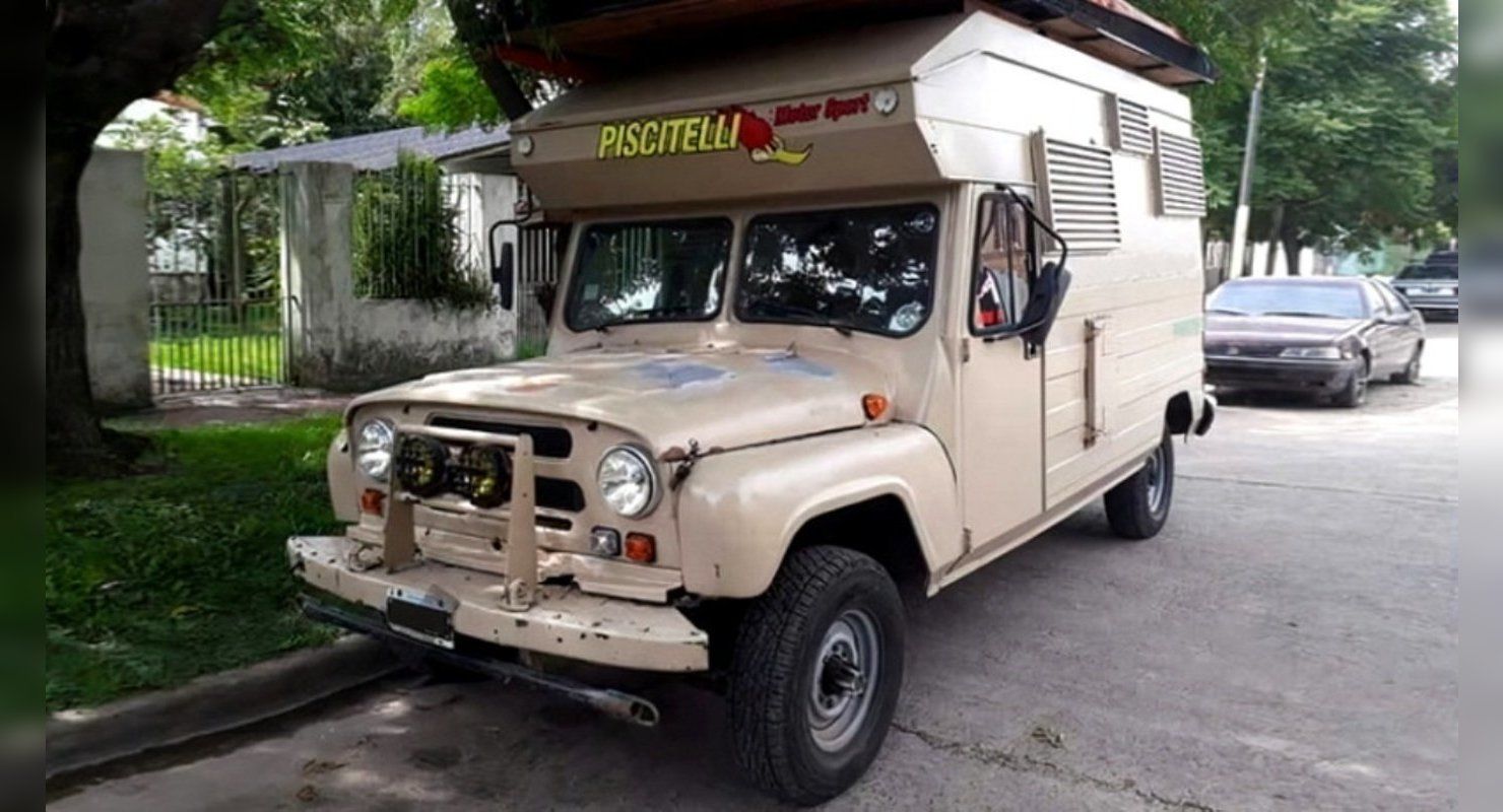 В Аргентине был построен автодом на базе внедорожника УАЗ