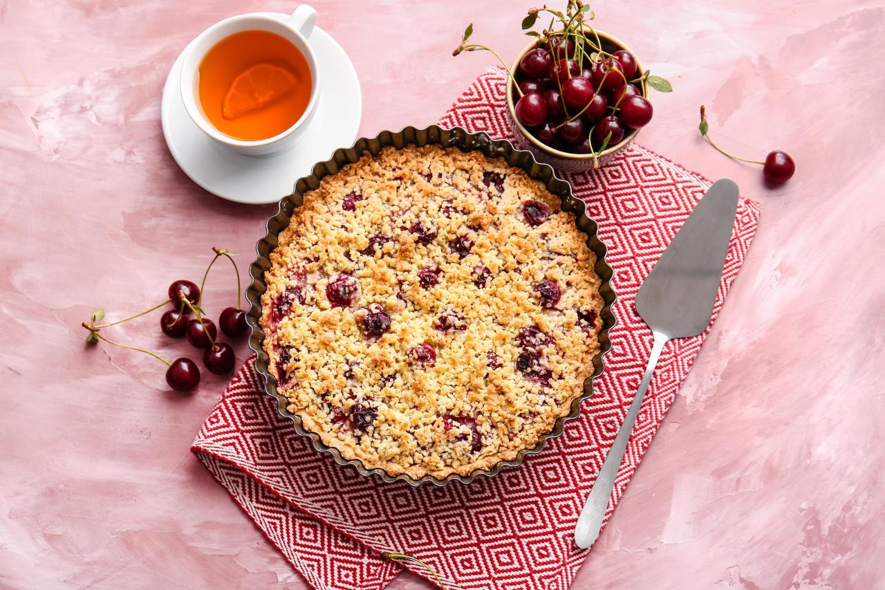 Постный песочный пирог с вишневой начинкой format-article,noindex,лишний сок,сок,Стиль жизни
