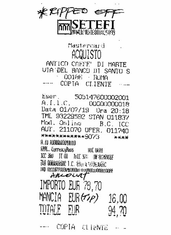 Как римские рестораны обманывают туристов история,Италия,лбман,путешествие,туризм,турист