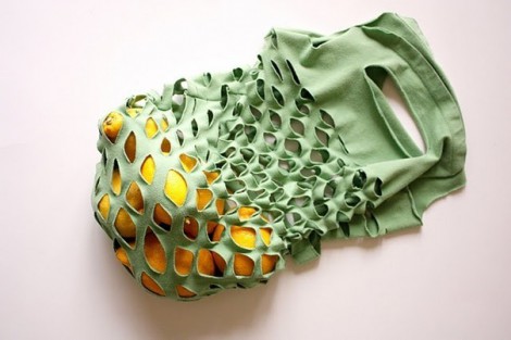 авоська из футболки