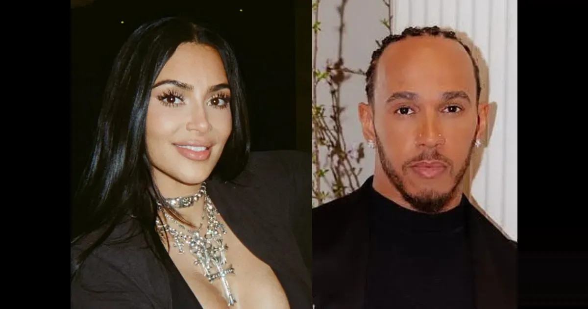 Ким Кардашьян впервые опубликовала фото с новым бойфрендом — гонщиком Льюисом Хэмилтоном