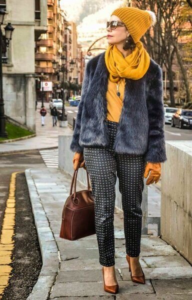 Какие цвета в моде этой осенью оттенка, цвета, туфли, сочетание, брюки, добавили, Образ, также, дополняют, силуэта, прямого, пальто, ткани, примере, джемпер, сумка, красивое, очень, которое, детали