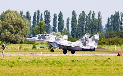 На фото: истребитель МиГ-29